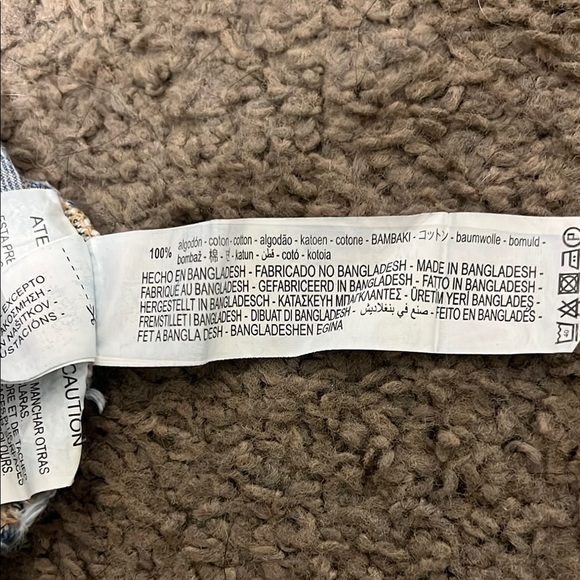 Zara Denim Studded Top - Picture 4 of 4